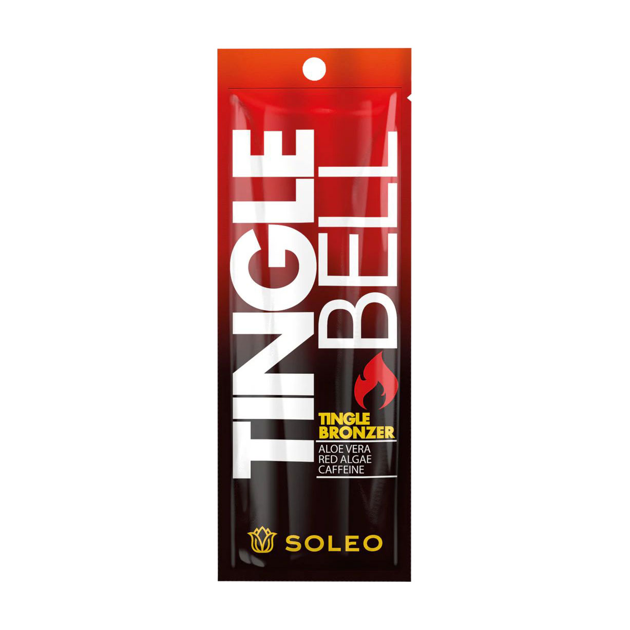 Бронзатор для засмаги Soleo Tingle Bell Tingle Bronzer з тінгл-ефектом, 15 мл (саше)